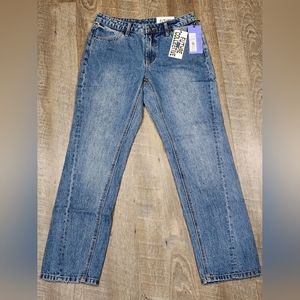 NWT Future Collective Boyfriend Mid Rise women's size 6 jeans